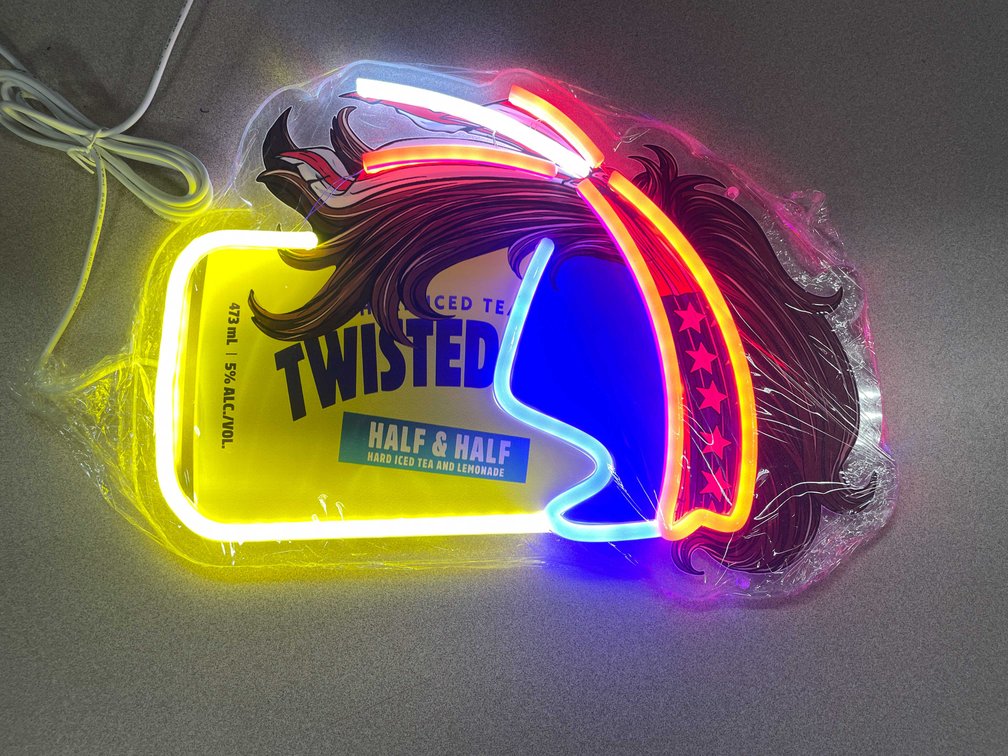 Collectible Neon Light Twisted Tea (T2)
