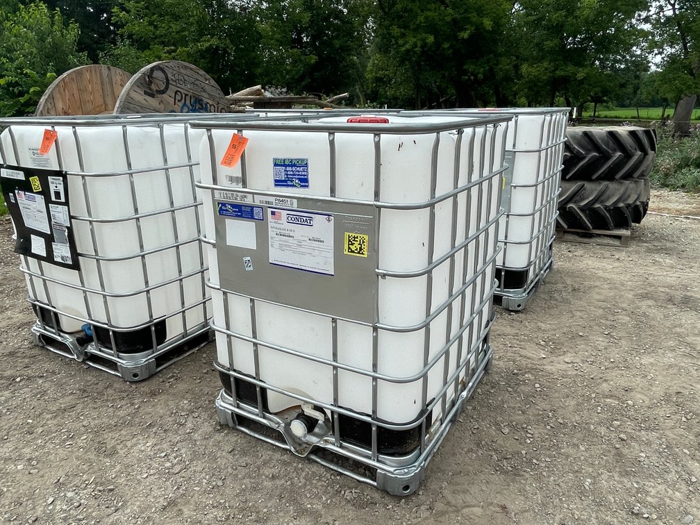 Poly Caged IBC Tote