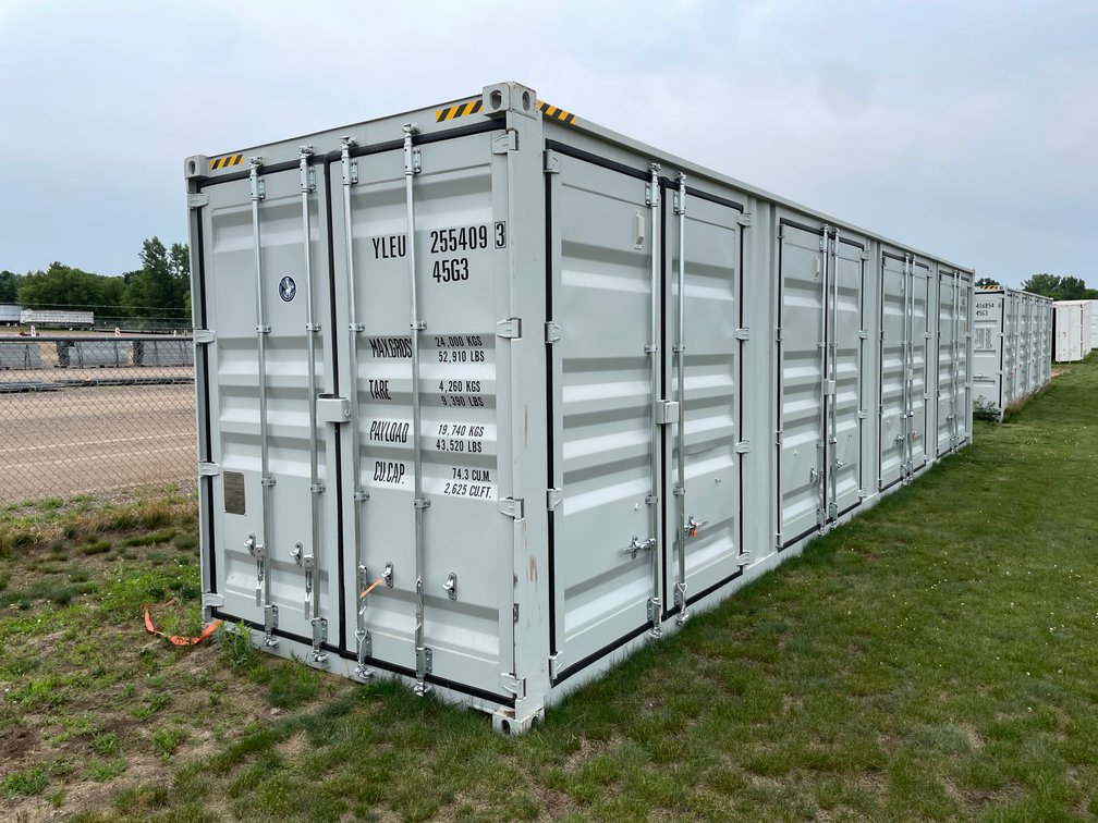 40' High Cube Multi-Door Shipping Container (Princeton, MN)