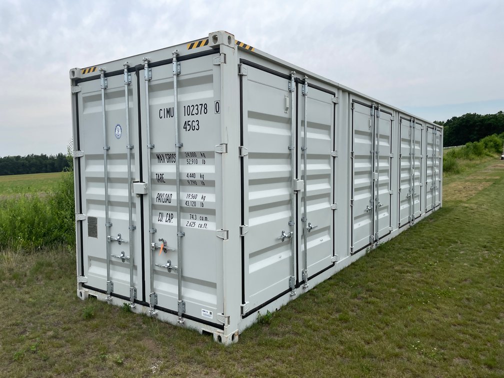 40' High Cube Multi-Door Shipping Container (Princeton, MN)