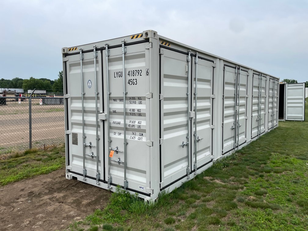 40' High Cube Multi-Door Shipping Container (Princeton, MN)
