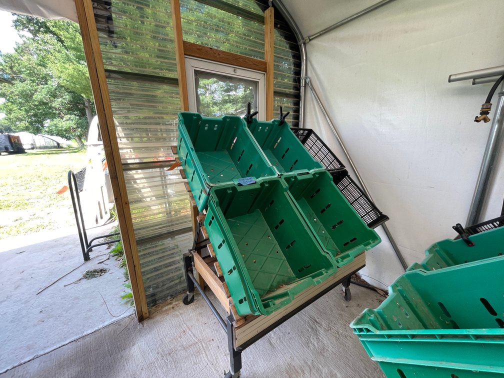 Rolling Produce Rack