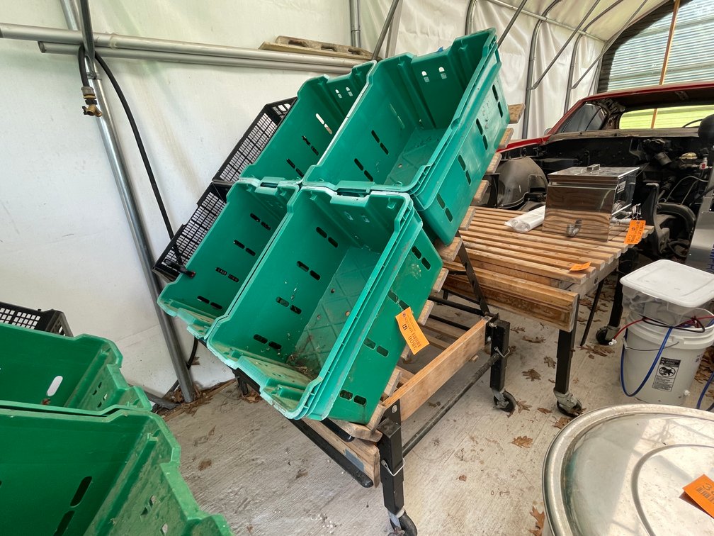Rolling Produce Rack