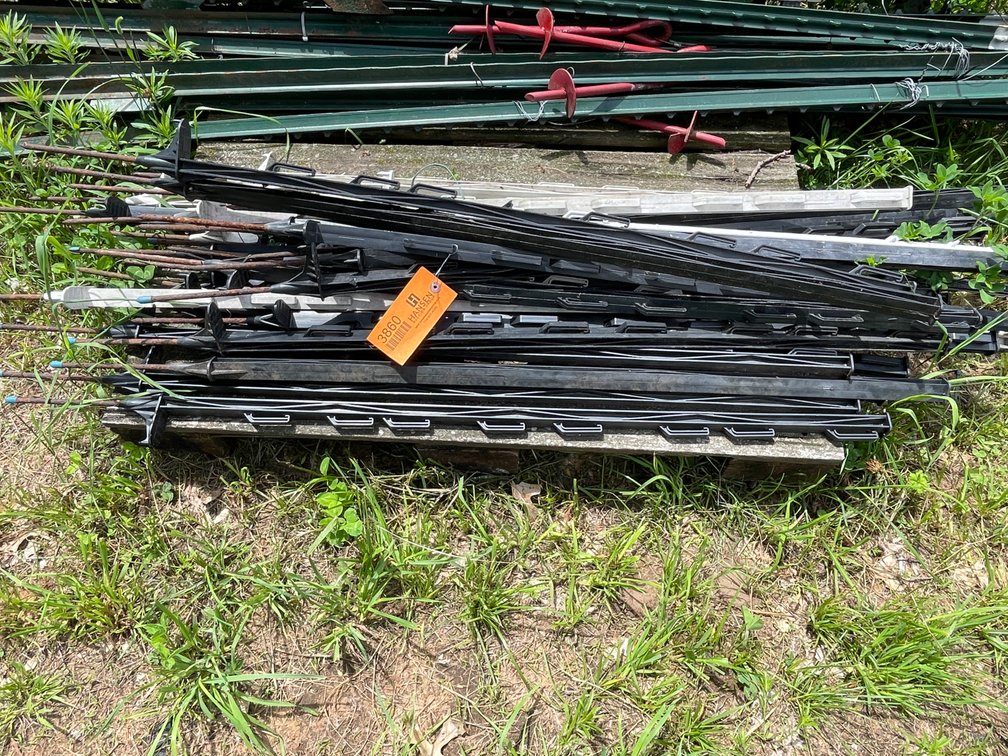 Assortment of Electric Fence Posts