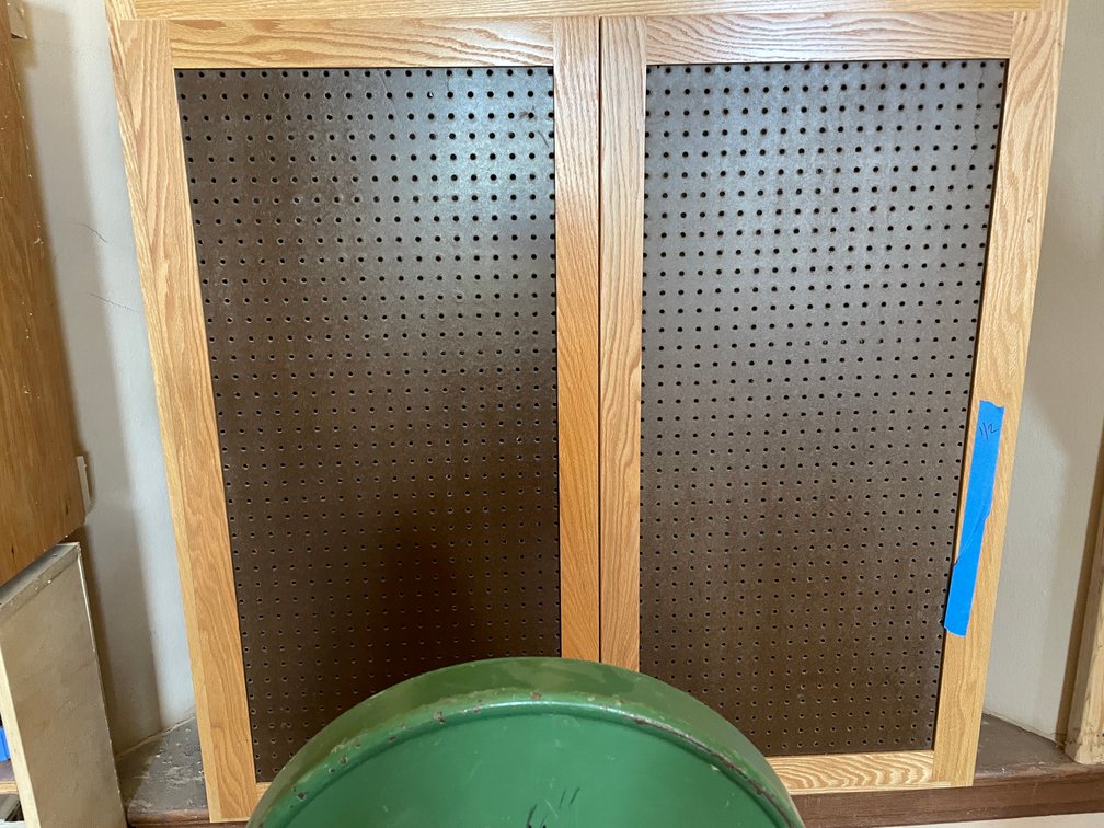 (2) Handmade Cabinets