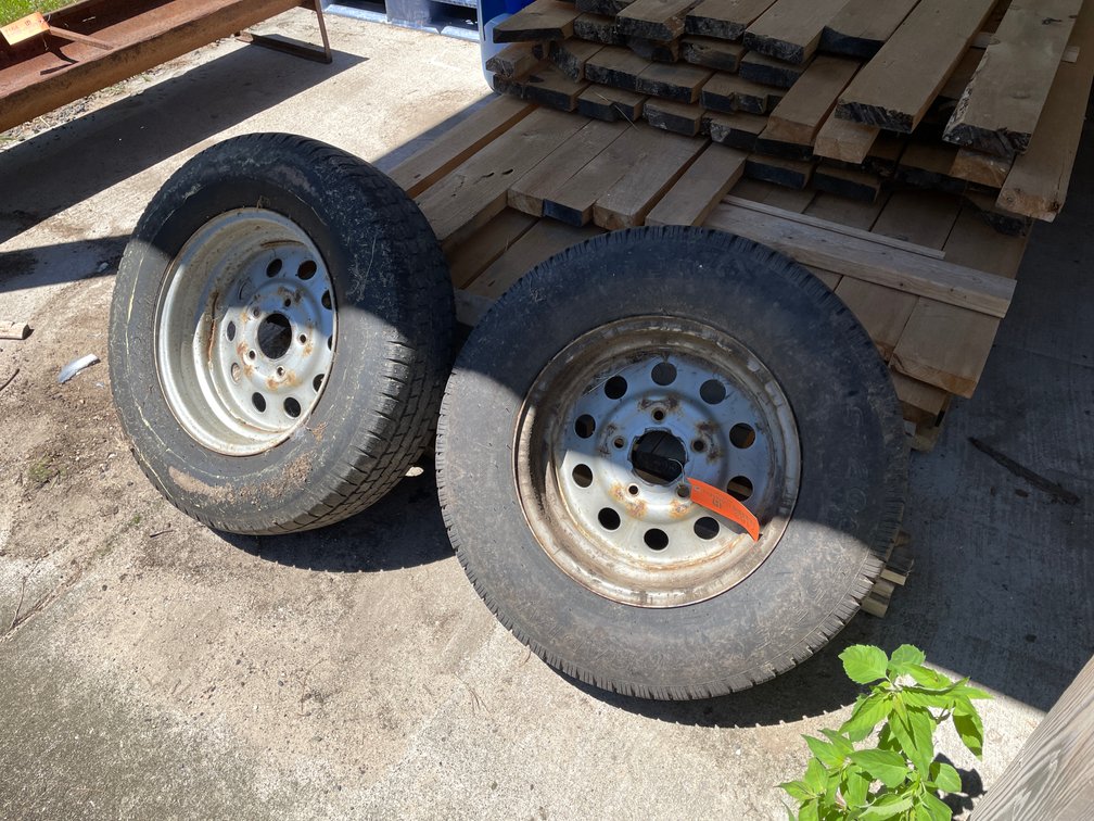 (2) Spare Tires