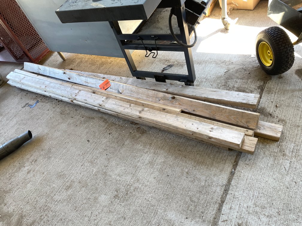Assortment of Used 2" x 4"s