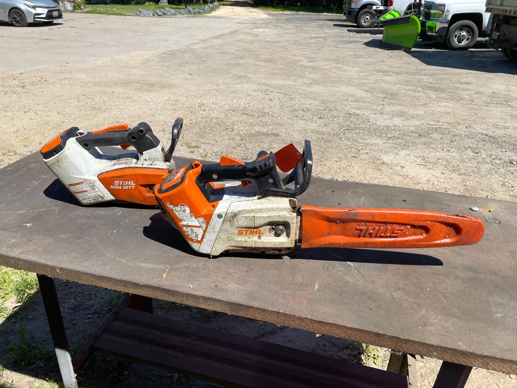 (2) Stihl Electric Chainsaws