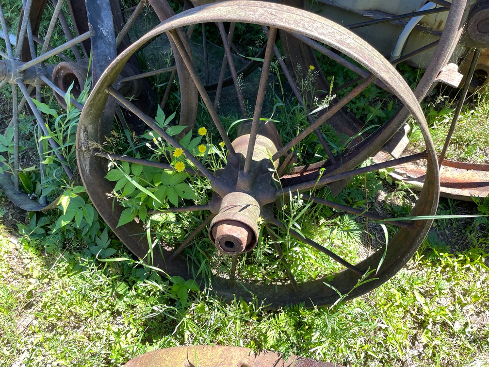 Variety of Vintage Steel Wheels