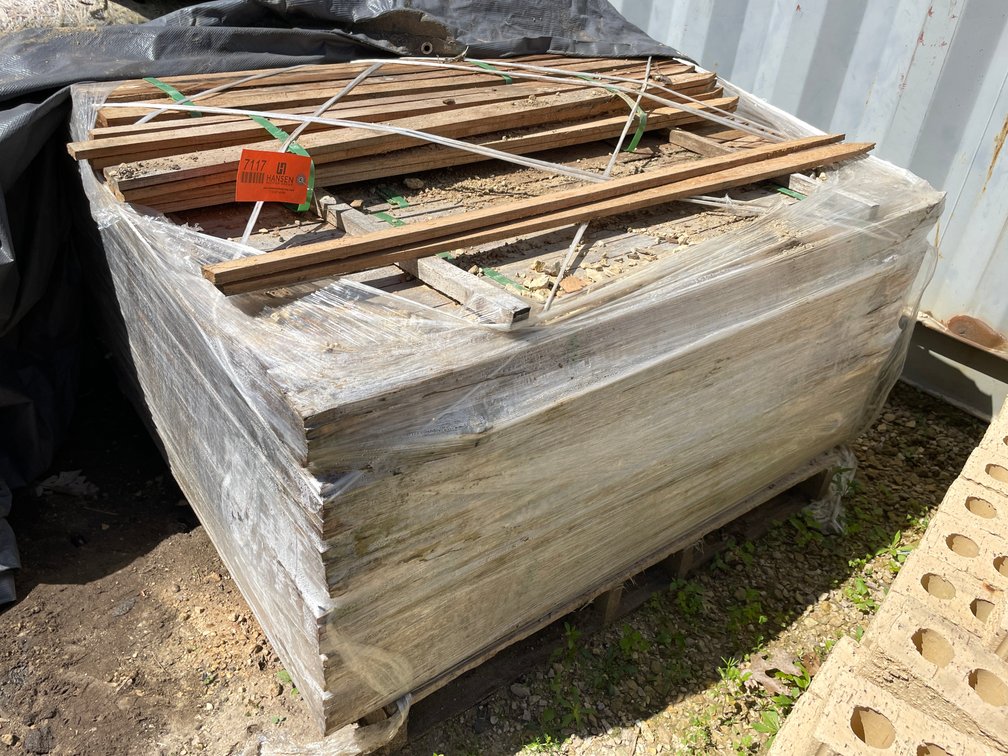 Partial Pallet of Wooden Landscaping Stakes