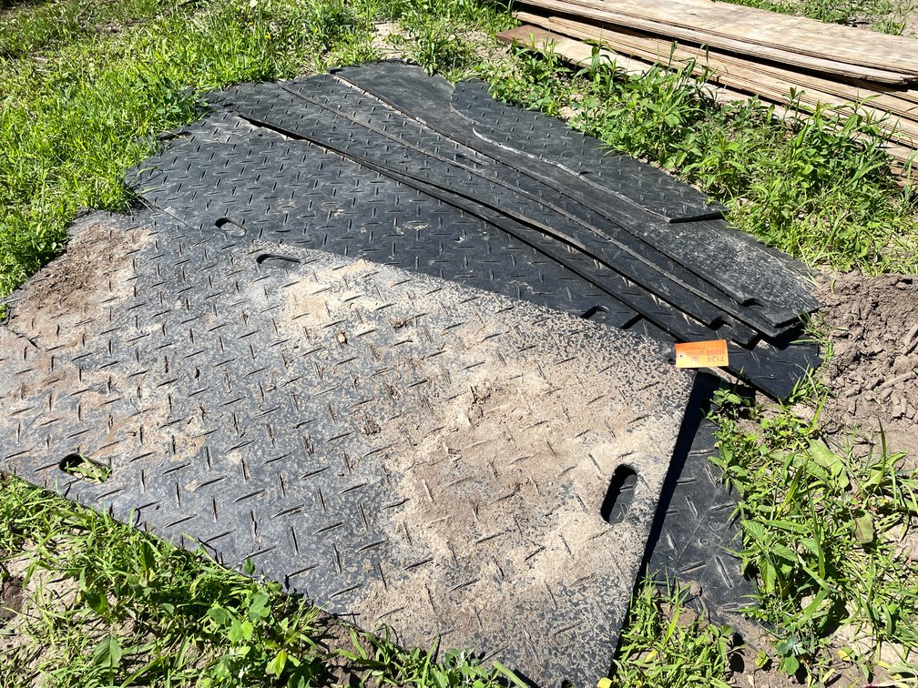 Landscaping Ground Protecting Mat Sections