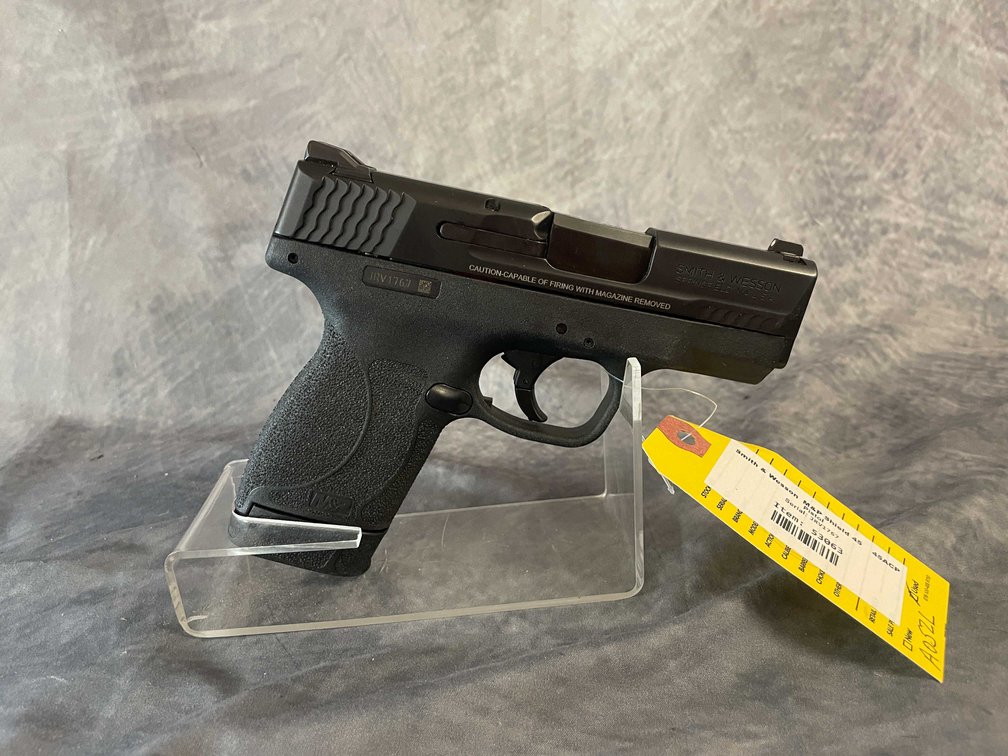 Smith & Wesson  M & P Shield  45 Auto  Pistol, SN: JRV1767