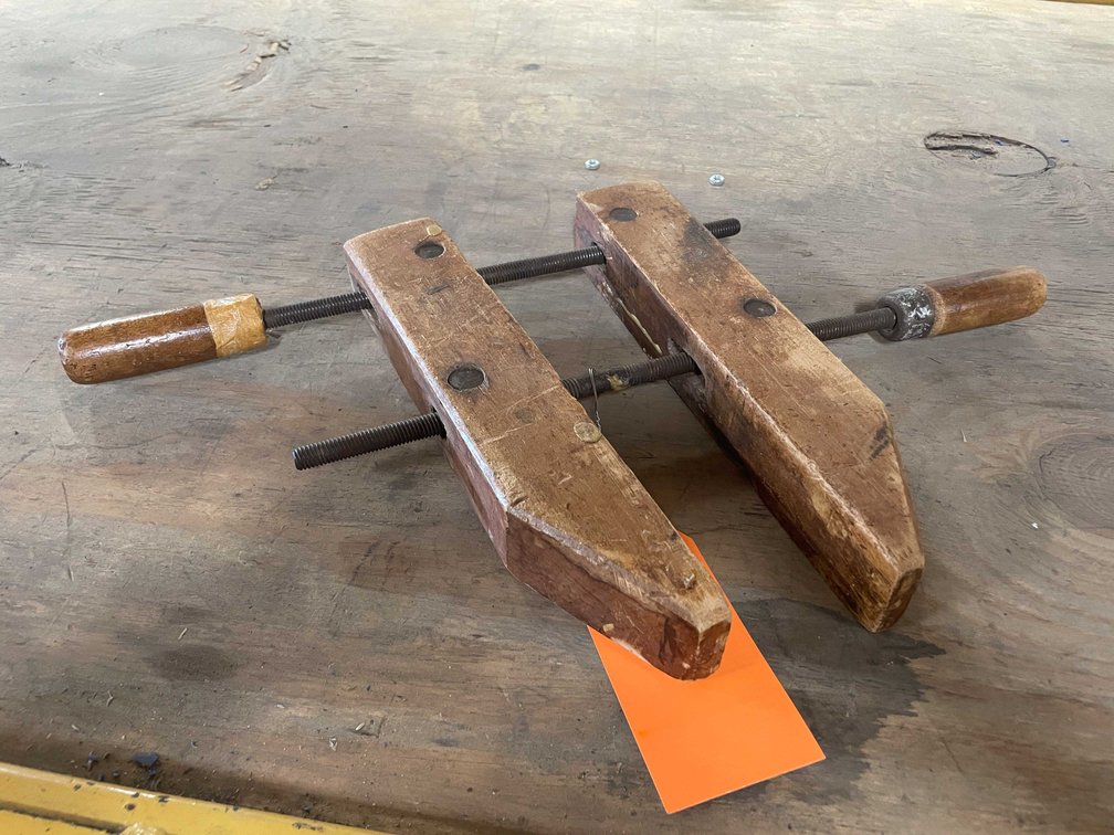 Vintage Jorgensen Wood Carpenters Clamp (PR11)