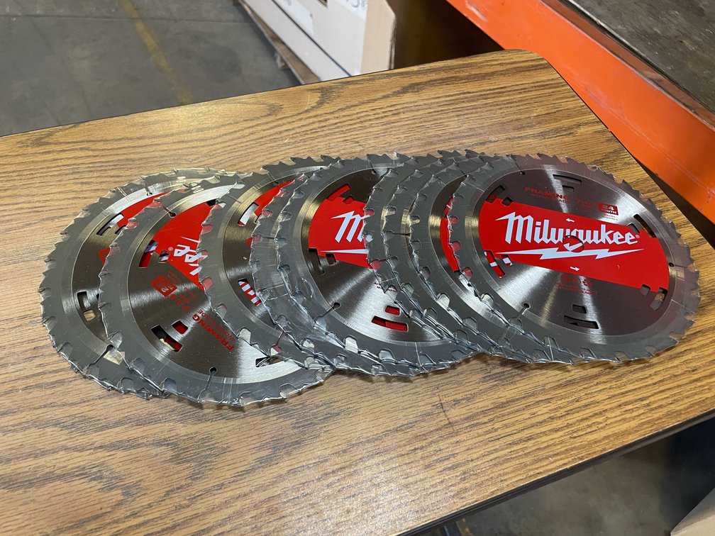 Milwaukee 7-1/4" Blades (PR5)