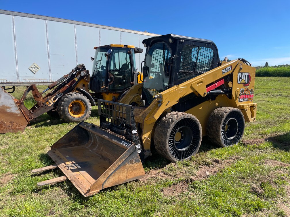 2020 Caterpillar 246D3 Wheeled Skid Steer (Merrill, WI)