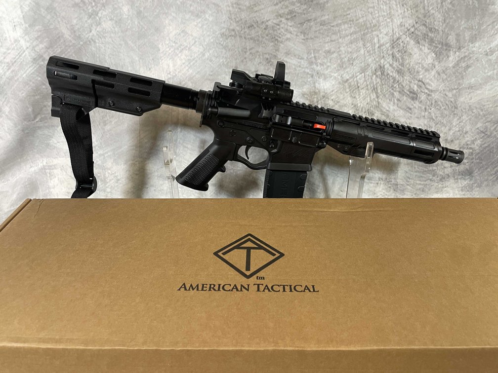 American Tactical  Alpha Max Pistol AR-15 5.56 NATO Semi-Auto Rifle, SN: NX133655