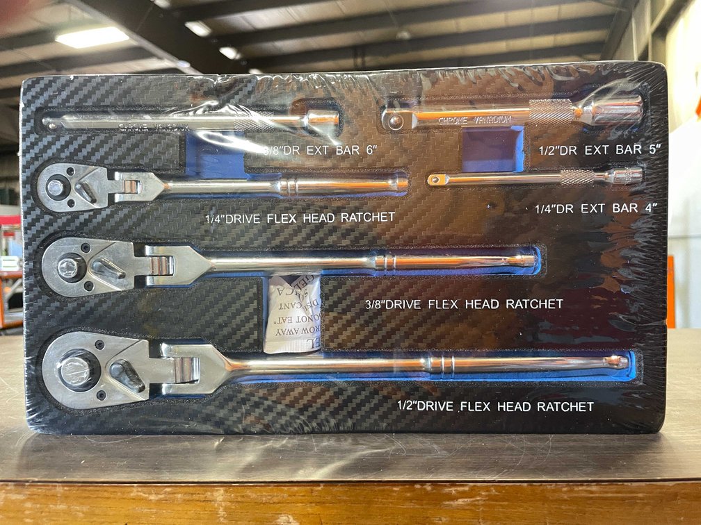 6 PCS Flexible Head Ratchet Set (CW)