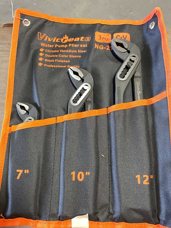3 PCS Groove Joint Pliers Set (CW)
