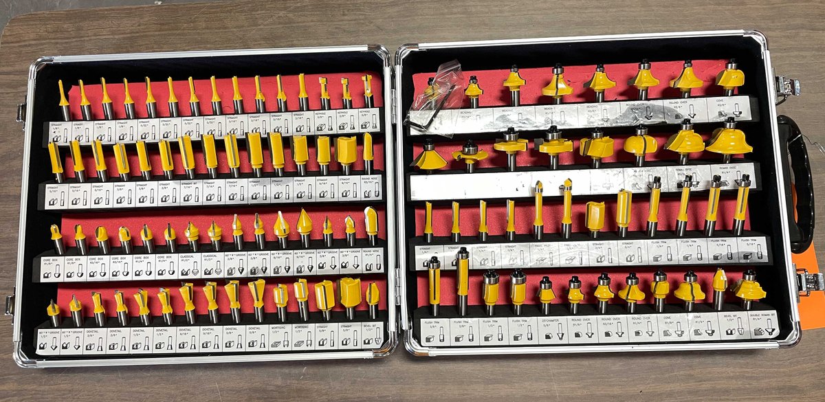Precision Woodworking Router Bits (CW)