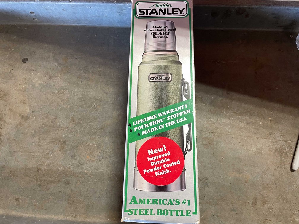 Vintage Aladdin Stanley Thermos NOS With Box (T5)