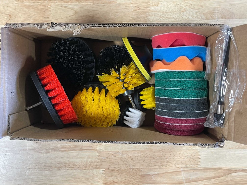 20 PCS Drill Brush Accessory Set (CW)