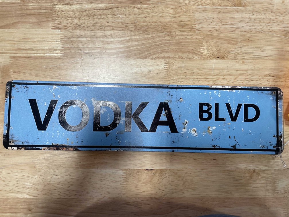 Alcohol Related Street Signs (T2)