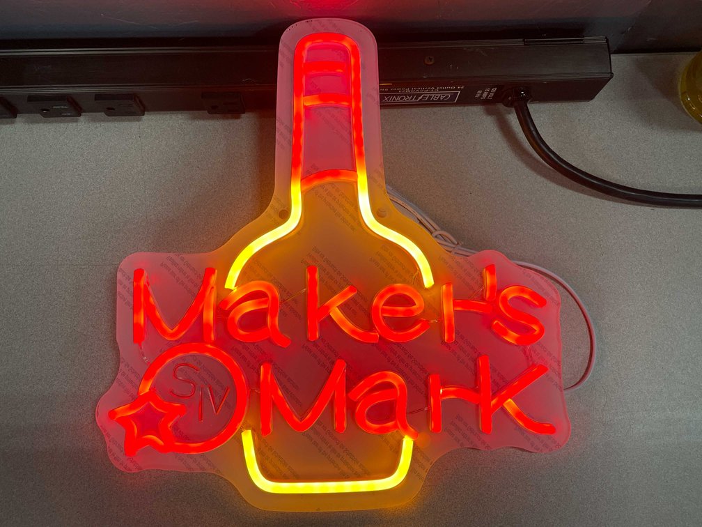 Collectible Neon Light Makers Mark (T2)