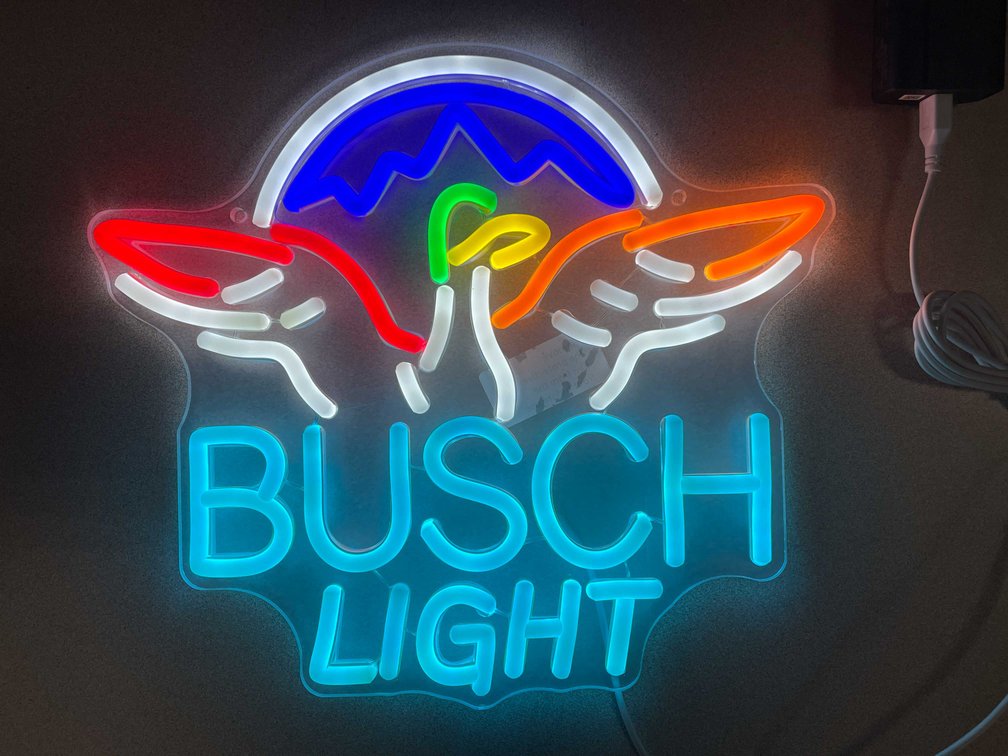 Collectible Neon Light Busch Light (T2)