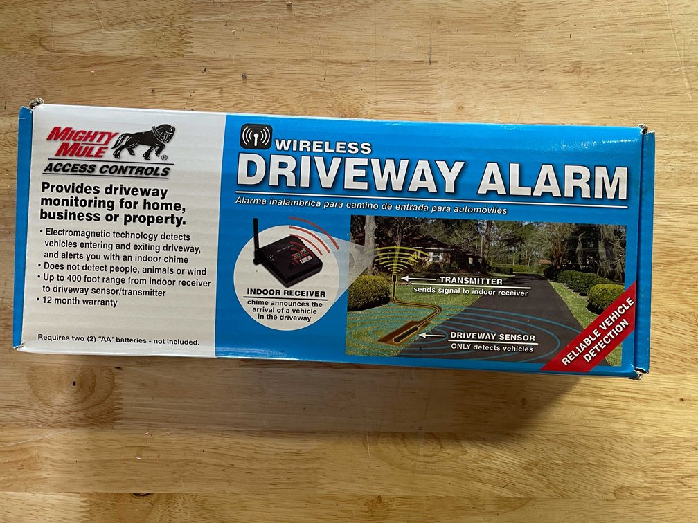 Driveway Alarm (T3)