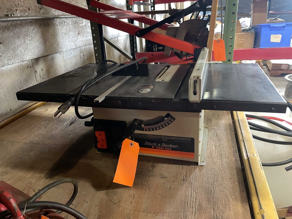 Black & Decker 8" Table Saw (PR9)
