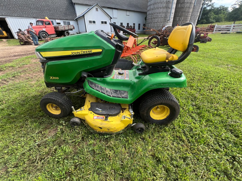 John Deere x300 Mower