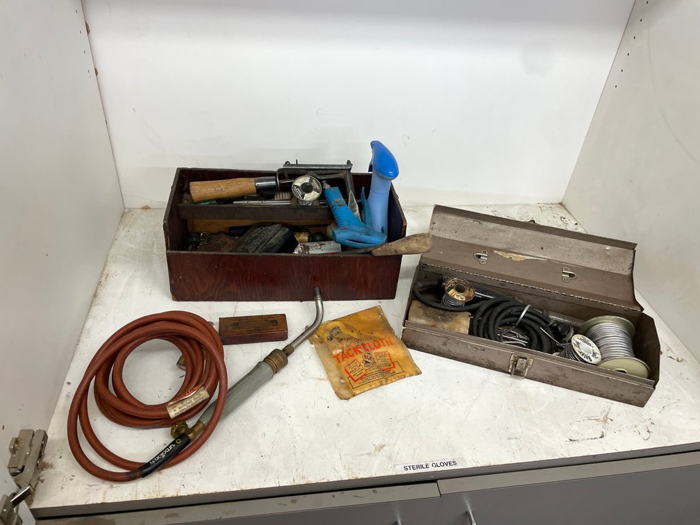 Vintage Soldering Iron, Gun Cleaning Equipment & Welding Supplies