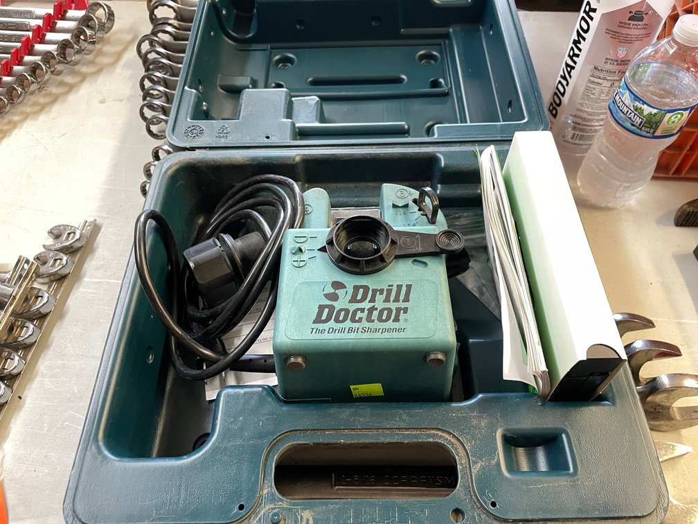 Drill Doctor Drill Bit Sharpener with Case