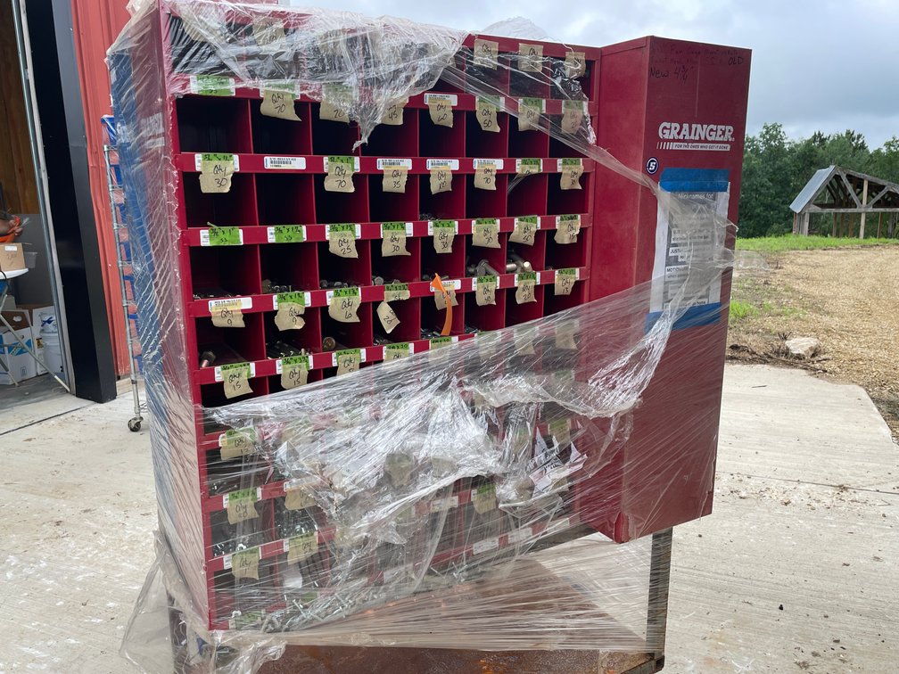 Bolt Bin with Contents