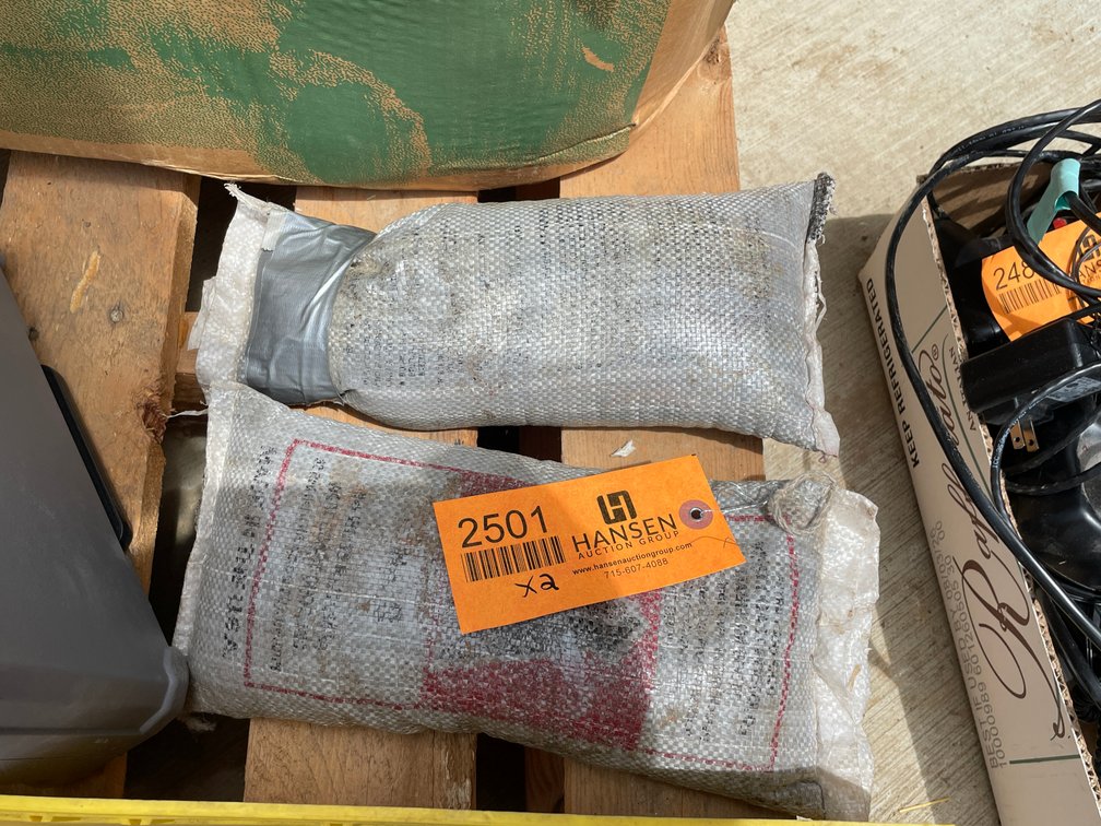 (2) Bags of Lead Shot for Reloads