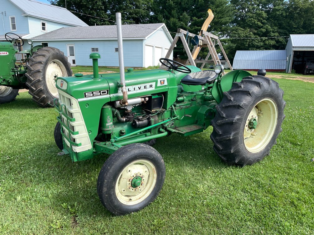 Oliver 550 Gas Tractor (Menomonie, WI)