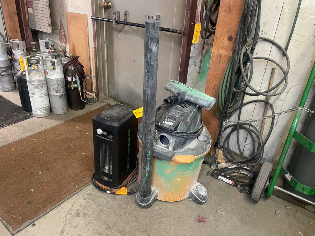 Ridgid Shop Vac and Electric Space Heater