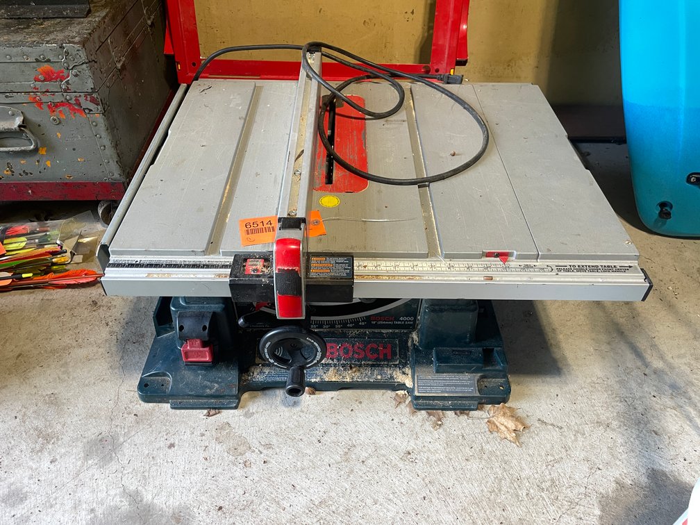 Bosch 4000 Table Saw