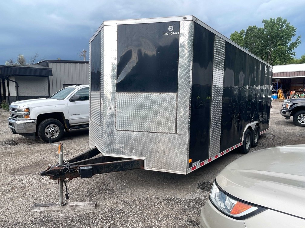 2024 Nationcraft Enclosed Trailer (Buyer Will Be Given Paperwork to Obtain WI Title)