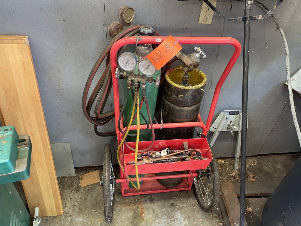 Oxy-Acetylene Torch Setup