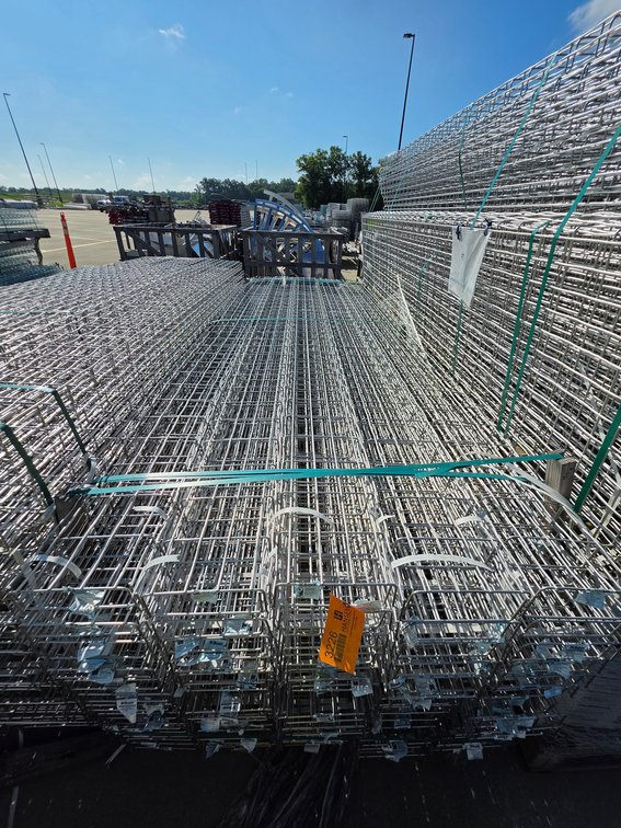 (120) Basor Stainless Steel Basket Tray