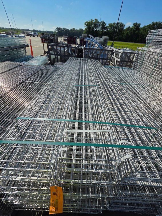 (90) Basor Stainless Steel Basket Tray