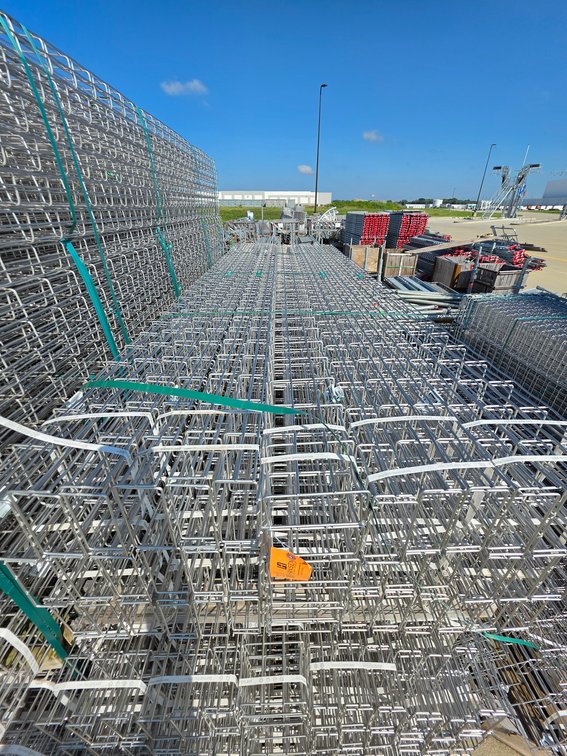 (226) Basor Stainless Steel Basket Tray