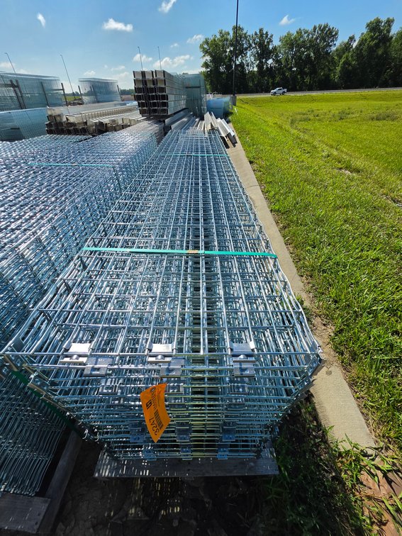 (30) Basor Zinc Basket Tray
