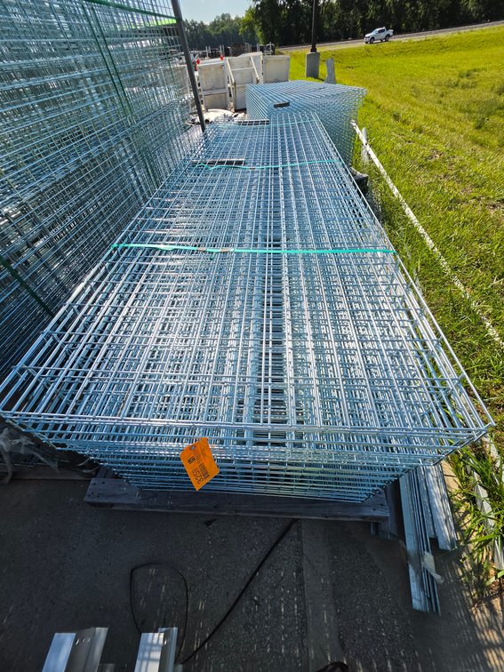 (30) Basor Zinc Basket Tray