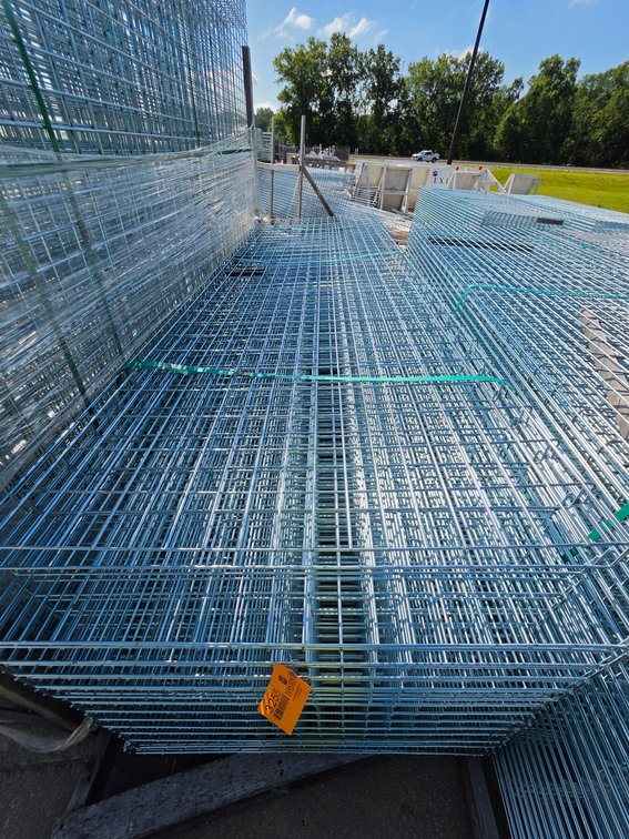 (30) Basor Zinc Basket Tray