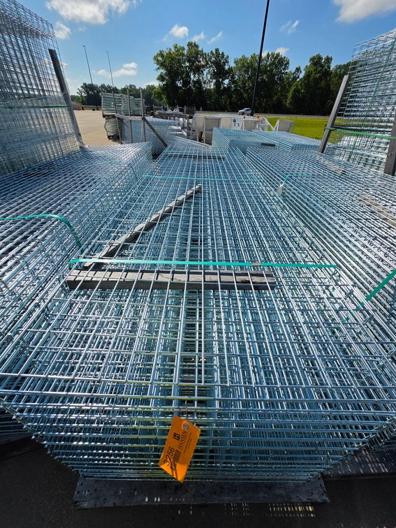 (30) Basor Zinc Basket Tray