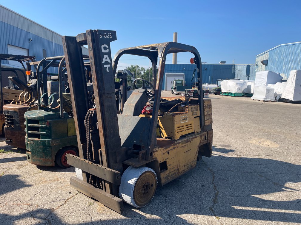 CAT T80D LP Forklift Parts Machine