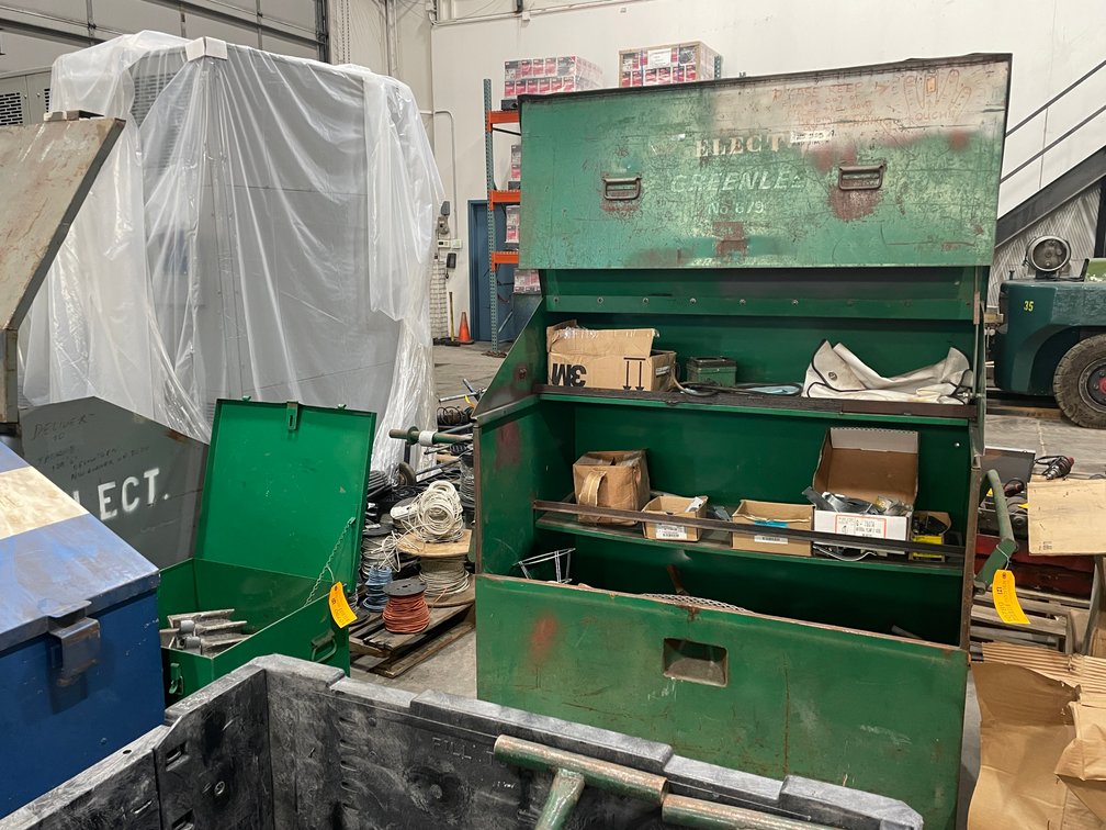 Job Box with Contents 47" 30" x 48"