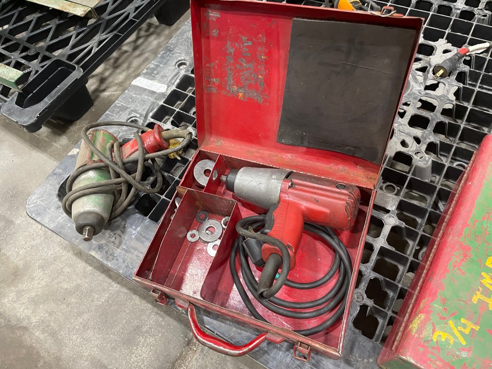 (2) Milwaukee Corded 1/2" Impacts